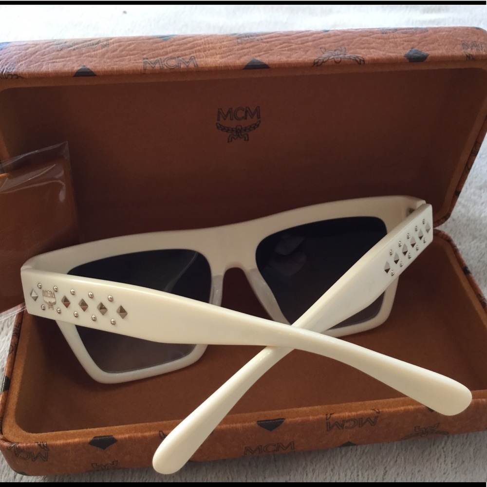 Host pick ! MCM studded Ivory Sunglasses